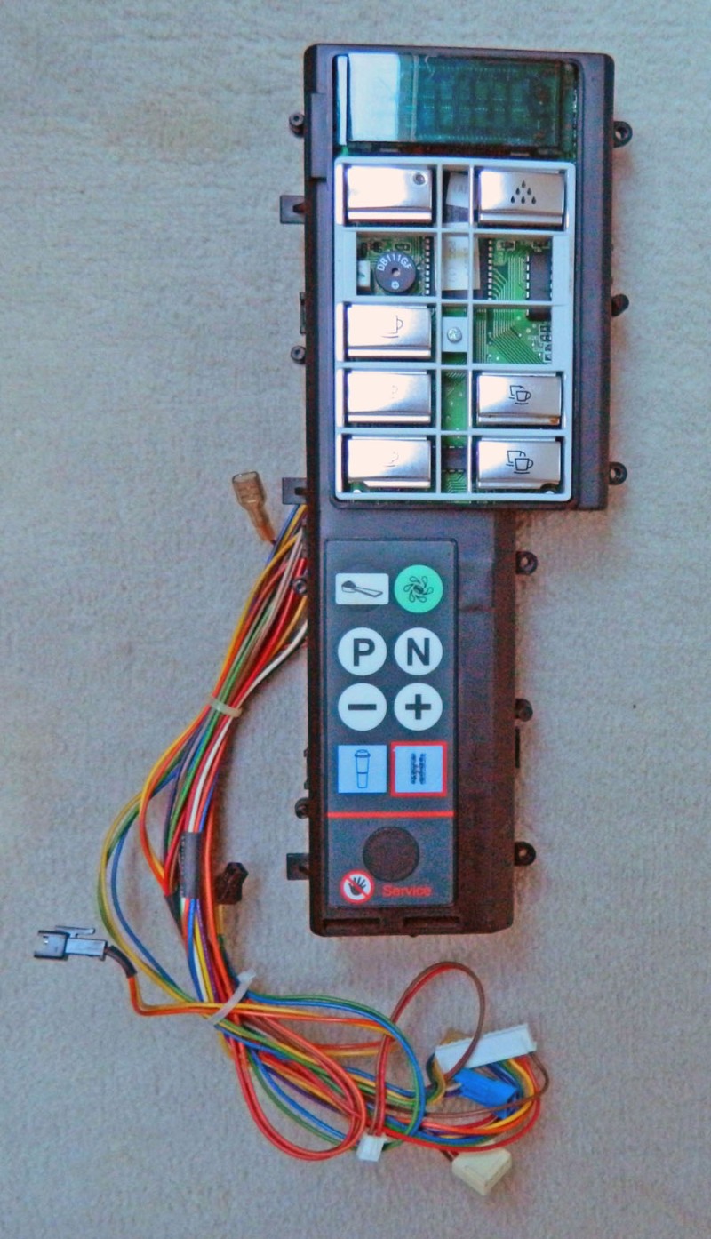 Bedienfeld mit Elektronik - Jura Impressa S95