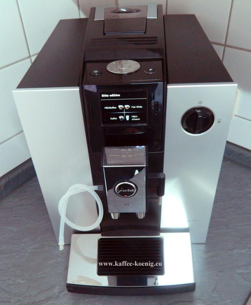 Jura Impressa F9 TFT-Farbdisplay Aroma+ 2. Gen. Platin